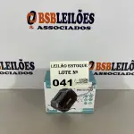 LOTE 041 - 01 CAIXA DE SOM PORTATIL BLUETOOTH (NO ESTADO, NÃO SABEMOS SE FUNCIONA. LEILÃO NÃO TEM GARANTIA E NEM DEVOLUÇÃO)