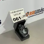 LOTE 061 - 01 RELÓGIO MILITAR CAMUFLADO CINZA (NO ESTADO, NÃO SABEMOS SE FUNCIONA. LEILÃO NÃO TEM GARANTIA E NEM DEVOLUÇÃO)