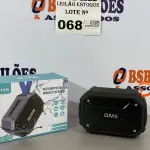 LOTE 068 - 01 CAIXA DE SOM BLUETOOTH PORTATIL (NO ESTADO, NÃO SABEMOS SE FUNCIONA. LEILÃO NÃO TEM GARANTIA E NEM DEVOLUÇÃO)