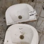 LOTE 046 - 02 PIAS DE LOUÇA.(NO ESTADO QUE SE ENCONTRAM. LEILÃO NÃO TEM GARANTIA E NEM DEVOLUÇÃO).