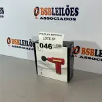 LOTE 046 - 01 PISTOLA DE MASSAGEM ELETRICA (NO ESTADO, NÃO SABEMOS SE FUNCIONA. LEILÃO NÃO TEM GARANTIA E NEM DEVOLUÇÃO)
