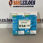 LOTE 034 - 02 ESTETOSCÓPIOS MEDICOS NOVOS (NO ESTADO, NÃO SABEMOS SE FUNCIONA. LEILÃO NÃO TEM GARANTIA E NEM DEVOLUÇÃO)