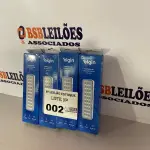 LOTE 002 - 04 LAMPADAS DE EMERGENCIA LED (NO ESTADO, NÃO SABEMOS SE FUNCIONA. LEILÃO NÃO TEM GARANTIA E NEM DEVOLUÇÃO)