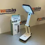 LOTE 058 - 01 ABAJOUR DE MESA LED (NO ESTADO, NÃO SABEMOS SE FUNCIONA. LEILÃO NÃO TEM GARANTIA E NEM DEVOLUÇÃO)
