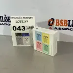 LOTE 043 -  02 FONES DE OUVIDO WIRELESS, BLUETOOTH NOVOS (NO ESTADO, NÃO SABEMOS SE FUNCIONA. LEILÃO NÃO TEM GARANTIA E NEM DEVOLUÇÃO)