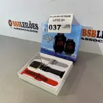 LOTE 037 - 01 RELÓGIO DIGITAL COM MULTIPLAS PULSEIRAS (NO ESTADO, NÃO SABEMOS SE FUNCIONA. LEILÃO NÃO TEM GARANTIA E NEM DEVOLUÇÃO)