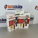 LOTE 049 - 02 BARBEADORES ELETRICOS NOVOS (NO ESTADO, NÃO SABEMOS SE FUNCIONA. LEILÃO NÃO TEM GARANTIA E NEM DEVOLUÇÃO)
