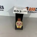 LOTE 053 - 01 RELÓGIO DOURADO (NO ESTADO, NÃO SABEMOS SE FUNCIONA. LEILÃO NÃO TEM GARANTIA E NEM DEVOLUÇÃO)