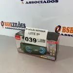 LOTE 039 - 01 CAIXA DE SOM BLUETOOTH NOVA (NO ESTADO, NÃO SABEMOS SE FUNCIONA. LEILÃO NÃO TEM GARANTIA E NEM DEVOLUÇÃO)