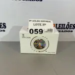 LOTE 059 - 01 CÂMERA EM FORMATO DE LÂMPADA (NO ESTADO, NÃO SABEMOS SE FUNCIONA. LEILÃO NÃO TEM GARANTIA E NEM DEVOLUÇÃO)