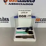 LOTE 008 - 01 RELÓGIO DIGITAL COM MULTIPLAS PULSEIRAS (NO ESTADO, NÃO SABEMOS SE FUNCIONA. LEILÃO NÃO TEM GARANTIA E NEM DEVOLUÇÃO)