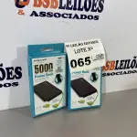 LOTE 065 - 02 BATERIAS PARA CELULAR PORTATEIS (NO ESTADO, NÃO SABEMOS SE FUNCIONA. LEILÃO NÃO TEM GARANTIA E NEM DEVOLUÇÃO)