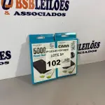 LOTE 102 - 02 BATERIAS PORTATEIS / POWERBANK PARA CELULAR (NO ESTADO, NÃO SABEMOS SE FUNCIONA. LEILÃO NÃO TEM GARANTIA E NEM DEVOLUÇÃO)
