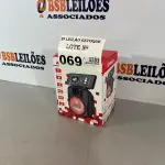 LOTE 069 - 01 CAIXA DE SOM PORTATIL COM SUPORTE PARA CELULAR (NO ESTADO, NÃO SABEMOS SE FUNCIONA. LEILÃO NÃO TEM GARANTIA E NEM DEVOLUÇÃO)