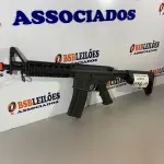 LOTE 076 - 01 METRALHADORA AIRSOFT (NO ESTADO, NÃO SABEMOS SE FUNCIONA. LEILÃO NÃO TEM GARANTIA E NEM DEVOLUÇÃO)