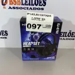 LOTE 097 - 01 FONE/ HEADSET GAMER (NO ESTADO, NÃO SABEMOS SE FUNCIONA. LEILÃO NÃO TEM GARANTIA E NEM DEVOLUÇÃO)