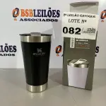 LOTE 082 - 01 COPO DE BEBIDA TIPO STANLEY (NO ESTADO, NÃO SABEMOS SE FUNCIONA. LEILÃO NÃO TEM GARANTIA E NEM DEVOLUÇÃO)