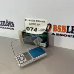 LOTE 074 - 01 BALANçA DIGITAL DE BOLSO (NO ESTADO, NÃO SABEMOS SE FUNCIONA. LEILÃO NÃO TEM GARANTIA E NEM DEVOLUÇÃO)