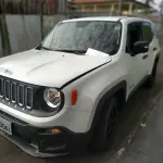 LOTE 001 - 01 AUTOMÓVEL JEEP/RENEGADE 1.8 MT,ANO 2017,  PLACA PAV 3541, RENAVAM 01115436632, EM BOM ESTADO DE CONSERVAÇÃO, COM O FUNCIONAMENTO COMPROMETIDO POSSIVELMENTE DEVIDO A FALTA DE BATERIA. (NO ESTADO)