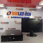 LOTE 097 - 01 CPU ITAUTEC INFOWAY SM 3330, PROCESSADOR PHENON X2, HD 500GB, MEMÓRIA 2GB DDR3 E 01 MONITOR HP MODELO W2043S-PF. (NO ESTADO, LEILÃO NÃO TEM GARANTIA E NEM DEVOLUÇÃO, SUJEITO A POSSÍVEIS AVARIAS VISÍVEIS/OCULTAS E/OU AUSÊNCIA DE COMPONENTES).