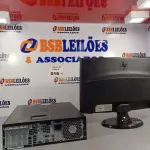 LOTE 016 - 01 CPU COMPAQ 6005, PROCESSADOR PHENON X2, HD 250, MEMORIA 2GB E 01 MONITOR HP MODELO W2043S-PF.  (NO ESTADO, LEILÃO NÃO TEM GARANTIA E NEM DEVOLUÇÃO, SUJEITO A POSSÍVEIS AVARIAS VISÍVEIS/OCULTAS E/OU AUSÊNCIA DE COMPONENTES).