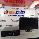 LOTE 182 - 01 CPU ITAUTEC INFOWAY SM 3330, PROCESSADOR PHENON X2, HD 500GB, MEMÓRIA 2GB DDR3 E 01 MONITOR COMPAQ MODELO WJ 674 A. (NO ESTADO, LEILÃO NÃO TEM GARANTIA E NEM DEVOLUÇÃO, SUJEITO A POSSÍVEIS AVARIAS VISÍVEIS/OCULTAS E/OU AUSÊNCIA DE COMPONENTES).