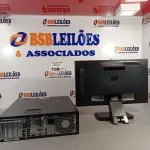 LOTE 198 - 01 CPU HP COMPAQ 6005, PROCESSADOR PHENON X2, HD 250, MEMÓRIA 2GB E 01 MONITOR HP MODELO LE 1851W. (NO ESTADO, LEILÃO NÃO TEM GARANTIA E NEM DEVOLUÇÃO, SUJEITO A POSSÍVEIS AVARIAS VISÍVEIS/OCULTAS E/OU AUSÊNCIA DE COMPONENTES).
