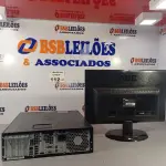 LOTE 112 - 01 CPU HP COMPAQ 6005, PROCESSADOR PHENON X2, 250 GB HD, SEM MEMÓRIA E 01 MONITOR MARCA AOC MODELO E950S WDA. (NO ESTADO, LEILÃO NÃO TEM GARANTIA E NEM DEVOLUÇÃO, SUJEITO A POSSÍVEIS AVARIAS VISÍVEIS/OCULTAS E/OU AUSÊNCIA DE COMPONENTES).