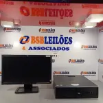 LOTE 013 - 01 CPU COMPAQ 6005, PROCESSADOR PHENON X2, HD 250GB, MEMORIA 2GB E 01 MONITOR HP MODELO LE1851W. (NO ESTADO, LEILÃO NÃO TEM GARANTIA E NEM DEVOLUÇÃO, SUJEITO A POSSÍVEIS AVARIAS VISÍVEIS/OCULTAS E/OU AUSÊNCIA DE COMPONENTES).
