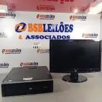 LOTE 143 - 01 CPU HP COMPAQ 6005, PROCESSADOR PHENON X2, MEMÓRIA 2GB, HD 160 GB E 01 MONITOR HP MODELO W2043S. (NO ESTADO, LEILÃO NÃO TEM GARANTIA E NEM DEVOLUÇÃO, SUJEITO A POSSÍVEIS AVARIAS VISÍVEIS/OCULTAS E/OU AUSÊNCIA DE COMPONENTES).