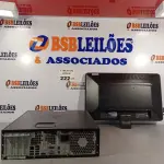 LOTE 222 - 01 CPU HP COMPAQ 6005, PROCESSADOR PHENON X2, HD 250 E MEMORIA 2GB E 01 MONITOR COMPAQ MODELO WJ 674 A SEM A BASE. (NO ESTADO, LEILÃO NÃO TEM GARANTIA E NEM DEVOLUÇÃO, SUJEITO A POSSÍVEIS AVARIAS VISÍVEIS/OCULTAS E/OU AUSÊNCIA DE COMPONENTES).