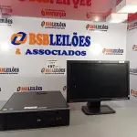 LOTE 197 - 01 CPU HP COMPAQ 6005, PROCESSADOR PHENON X2, HD 1TB, MEMÓRIA 2GB E 01 MONITOR HP MODELO LE 1851W. (NO ESTADO, LEILÃO NÃO TEM GARANTIA E NEM DEVOLUÇÃO, SUJEITO A POSSÍVEIS AVARIAS VISÍVEIS/OCULTAS E/OU AUSÊNCIA DE COMPONENTES).