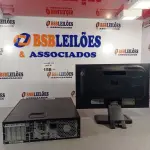 LOTE 158 - 01 CPU HP COMPAQ 6005, PROCESSADOR PHENON X2, MEMÓRIA 2GB, HD 1TB GB E 01 MONITOR HP MODELO LE 1851W. (NO ESTADO, LEILÃO NÃO TEM GARANTIA E NEM DEVOLUÇÃO, SUJEITO A POSSÍVEIS AVARIAS VISÍVEIS/OCULTAS E/OU AUSÊNCIA DE COMPONENTES).