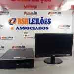 LOTE 136 - 01 CPU HP COMPAQ 6005, PROCESSADOR PHENON X2, 250 GB HD, SEM MEMÓRIA E 01 MONITOR MARCA AOC MODELO E 950S WDA. (NO ESTADO, LEILÃO NÃO TEM GARANTIA E NEM DEVOLUÇÃO, SUJEITO A POSSÍVEIS AVARIAS VISÍVEIS/OCULTAS E/OU AUSÊNCIA DE COMPONENTES).