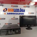 LOTE 206 - 01 CPU HP COMPAQ 6005, PROCESSADOR PHENON X2, HD 250 GB, MEMÓRIA 2GB E 01 MONITOR COMPAQ MODELO WJ 674 A. (NO ESTADO, LEILÃO NÃO TEM GARANTIA E NEM DEVOLUÇÃO, SUJEITO A POSSÍVEIS AVARIAS VISÍVEIS/OCULTAS E/OU AUSÊNCIA DE COMPONENTES).