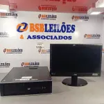 LOTE 115 - 01 CPU HP COMPAQ 6005, PROCESSADOR PHENON X2, 250 GB HD, SEM MEMÓRIA E 01 MONITOR MARCA AOC MODELO E950S WDA. (NO ESTADO, LEILÃO NÃO TEM GARANTIA E NEM DEVOLUÇÃO, SUJEITO A POSSÍVEIS AVARIAS VISÍVEIS/OCULTAS E/OU AUSÊNCIA DE COMPONENTES).