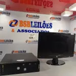 LOTE 025 - 01 CPU ITAUTEC INFOWAY SM 3330, PROCESSADOR PHENON X2, HD 500GB, MEMÓRIA 2GB DDR3 E 01 MONITOR HP MODELO W2043S-PF. (NO ESTADO, LEILÃO NÃO TEM GARANTIA E NEM DEVOLUÇÃO, SUJEITO A POSSÍVEIS AVARIAS VISÍVEIS/OCULTAS E/OU AUSÊNCIA DE COMPONENTES).