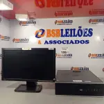 LOTE 106 - 01 CPU HP COMPAQ 6005, PROCESSADOR PHENON X2, 250 GB HD, SEM MEMÓRIA E 01 MONITOR MARCA HP MODELO LE1851W. (NO ESTADO, LEILÃO NÃO TEM GARANTIA E NEM DEVOLUÇÃO, SUJEITO A POSSÍVEIS AVARIAS VISÍVEIS/OCULTAS E/OU AUSÊNCIA DE COMPONENTES).