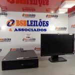 LOTE 198 - 01 CPU HP COMPAQ 6005, PROCESSADOR PHENON X2, HD 250, MEMÓRIA 2GB E 01 MONITOR HP MODELO LE 1851W. (NO ESTADO, LEILÃO NÃO TEM GARANTIA E NEM DEVOLUÇÃO, SUJEITO A POSSÍVEIS AVARIAS VISÍVEIS/OCULTAS E/OU AUSÊNCIA DE COMPONENTES).