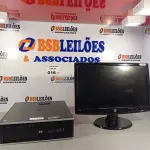 LOTE 016 - 01 CPU COMPAQ 6005, PROCESSADOR PHENON X2, HD 250, MEMORIA 2GB E 01 MONITOR HP MODELO W2043S-PF.  (NO ESTADO, LEILÃO NÃO TEM GARANTIA E NEM DEVOLUÇÃO, SUJEITO A POSSÍVEIS AVARIAS VISÍVEIS/OCULTAS E/OU AUSÊNCIA DE COMPONENTES).