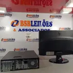 LOTE 148 - 01 CPU HP COMPAQ 6005, PROCESSADOR PHENON X2, MEMÓRIA 2GB, HD 250 GB E 01 MONITOR HP MODELO W2043S. (NO ESTADO, LEILÃO NÃO TEM GARANTIA E NEM DEVOLUÇÃO, SUJEITO A POSSÍVEIS AVARIAS VISÍVEIS/OCULTAS E/OU AUSÊNCIA DE COMPONENTES).