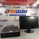 LOTE 026 - 01 CPU HP COMPAQ 6005, PROCESSADOR PHENON X2, HD 250GB, SEM MEMÓRIA E 01 MONITOR HP MODELO W2043S-PF. (NO ESTADO, LEILÃO NÃO TEM GARANTIA E NEM DEVOLUÇÃO, SUJEITO A POSSÍVEIS AVARIAS VISÍVEIS/OCULTAS E/OU AUSÊNCIA DE COMPONENTES).
