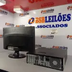 LOTE 047 - 01 CPU HP COMPAQ 6005, PROCESSADOR PHENON X2, HD 250GB, MEMORIA 2GB E 01 MONITOR HP MODELO W2043S-PF. (NO ESTADO, LEILÃO NÃO TEM GARANTIA E NEM DEVOLUÇÃO, SUJEITO A POSSÍVEIS AVARIAS VISÍVEIS/OCULTAS E/OU AUSÊNCIA DE COMPONENTES).
