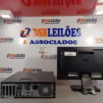 LOTE 152 - 01 CPU HP COMPAQ 6005, PROCESSADOR PHENON X2, HD 1TB, MEMÓRIA 2GB E 01 MONITOR HP MODELO LE 1851W. (NO ESTADO, LEILÃO NÃO TEM GARANTIA E NEM DEVOLUÇÃO, SUJEITO A POSSÍVEIS AVARIAS VISÍVEIS/OCULTAS E/OU AUSÊNCIA DE COMPONENTES).