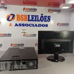 LOTE 114 - 01 CPU HP COMPAQ 6005, PROCESSADOR PHENON X2, 250 GB HD, SEM MEMÓRIA E 01 MONITOR MARCA AOC MODELO E950S WDA. (NO ESTADO, LEILÃO NÃO TEM GARANTIA E NEM DEVOLUÇÃO, SUJEITO A POSSÍVEIS AVARIAS VISÍVEIS/OCULTAS E/OU AUSÊNCIA DE COMPONENTES).