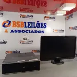 LOTE 206 - 01 CPU HP COMPAQ 6005, PROCESSADOR PHENON X2, HD 250 GB, MEMÓRIA 2GB E 01 MONITOR COMPAQ MODELO WJ 674 A. (NO ESTADO, LEILÃO NÃO TEM GARANTIA E NEM DEVOLUÇÃO, SUJEITO A POSSÍVEIS AVARIAS VISÍVEIS/OCULTAS E/OU AUSÊNCIA DE COMPONENTES).