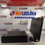 LOTE 026 - 01 CPU HP COMPAQ 6005, PROCESSADOR PHENON X2, HD 250GB, SEM MEMÓRIA E 01 MONITOR HP MODELO W2043S-PF. (NO ESTADO, LEILÃO NÃO TEM GARANTIA E NEM DEVOLUÇÃO, SUJEITO A POSSÍVEIS AVARIAS VISÍVEIS/OCULTAS E/OU AUSÊNCIA DE COMPONENTES).