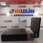 LOTE 126 - 01 CPU HP COMPAQ 6005, PROCESSADOR PHENON X2, 250 GB HD, SEM MEMÓRIA E 01 MONITOR MARCA AOC MODELO E 950S WDA. (NO ESTADO, LEILÃO NÃO TEM GARANTIA E NEM DEVOLUÇÃO, SUJEITO A POSSÍVEIS AVARIAS VISÍVEIS/OCULTAS E/OU AUSÊNCIA DE COMPONENTES).