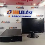 LOTE 142 - 01 CPU HP COMPAQ 6005, PROCESSADOR PHENON X2, SEM MEMÓRIA, HD 250 GB E 01 MONITOR HP MODELO W2043S. (NO ESTADO, LEILÃO NÃO TEM GARANTIA E NEM DEVOLUÇÃO, SUJEITO A POSSÍVEIS AVARIAS VISÍVEIS/OCULTAS E/OU AUSÊNCIA DE COMPONENTES).