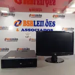 LOTE 147 - 01 CPU HP COMPAQ 6005, PROCESSADOR PHENON X2, MEMÓRIA 2GB, HD 250 GB E 01 MONITOR HP MODELO W2043S. (NO ESTADO, LEILÃO NÃO TEM GARANTIA E NEM DEVOLUÇÃO, SUJEITO A POSSÍVEIS AVARIAS VISÍVEIS/OCULTAS E/OU AUSÊNCIA DE COMPONENTES).
